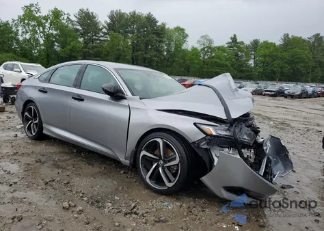 2021 Honda Accord Sport from USA, damaged, VIN 1HGCV1F31MA005778